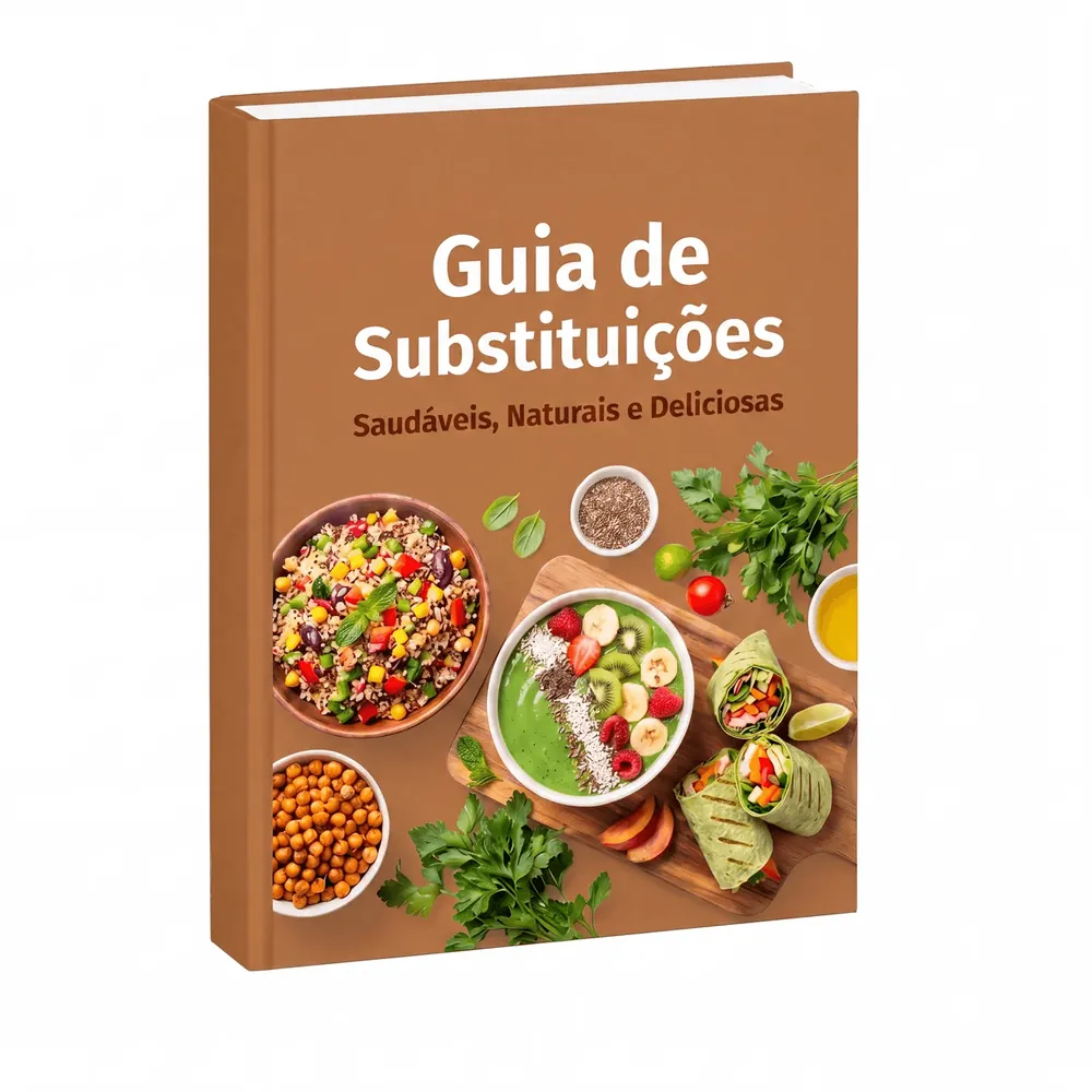 Guia de substituições para açúcar, glúten e lactose